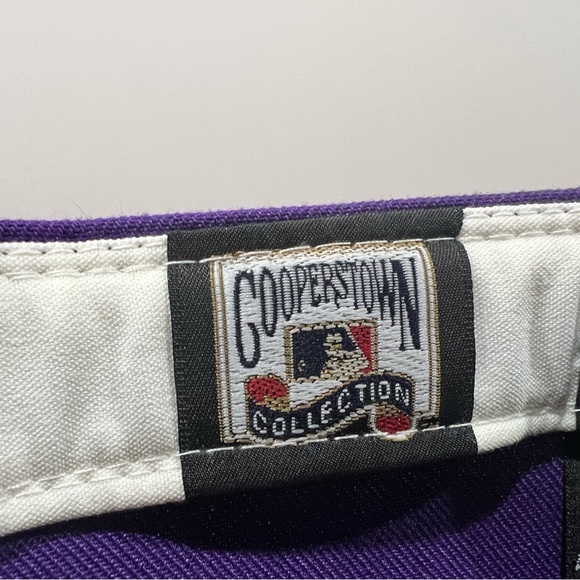 New Era, 59Fifty Fitted Hat, New York Mets, Purple & Black - Picture 9 of 15